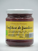 Confiture de framboise artisanale Bio, 250g, origine Alsace