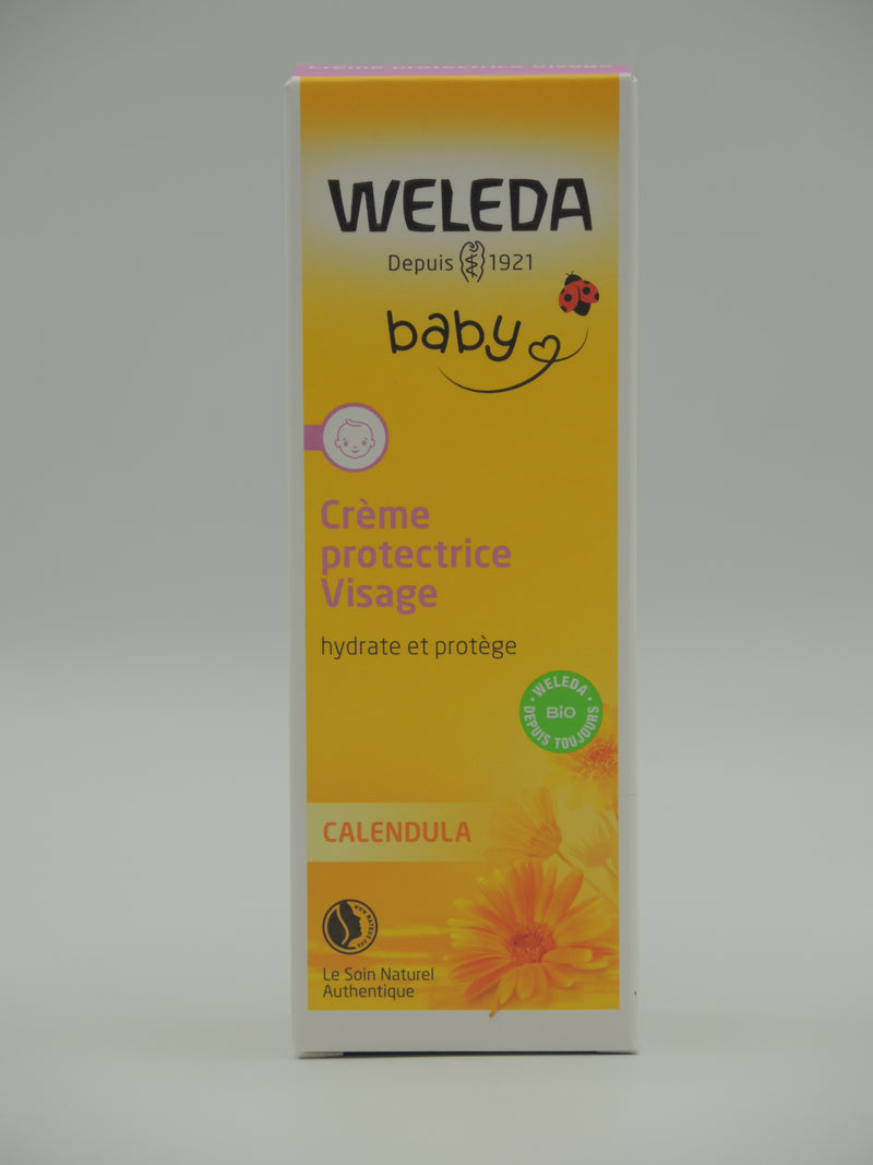Crème protectrice Visage au Calendula, 50ml, Weleda