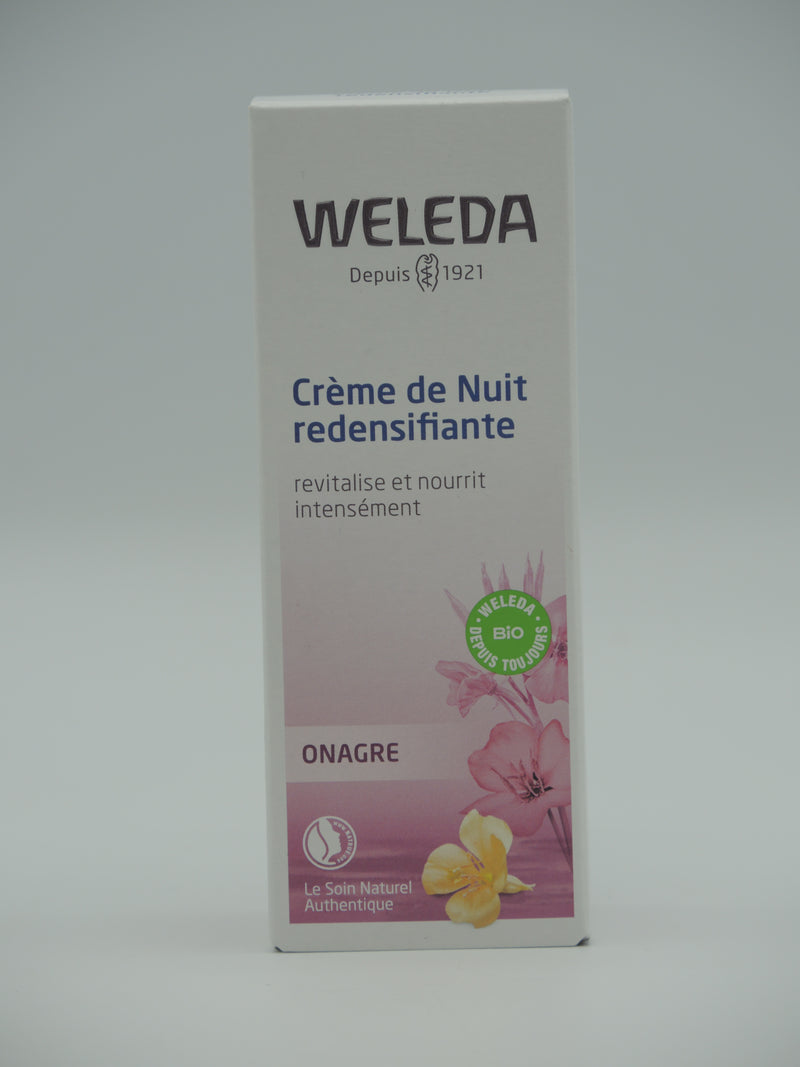 Crème de Nuit redensifiante à l'Onagre, 30ml, Weleda