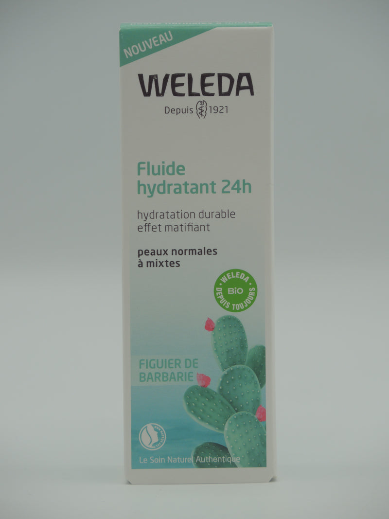 Fluide hydratant 24h, 30ml, Weleda