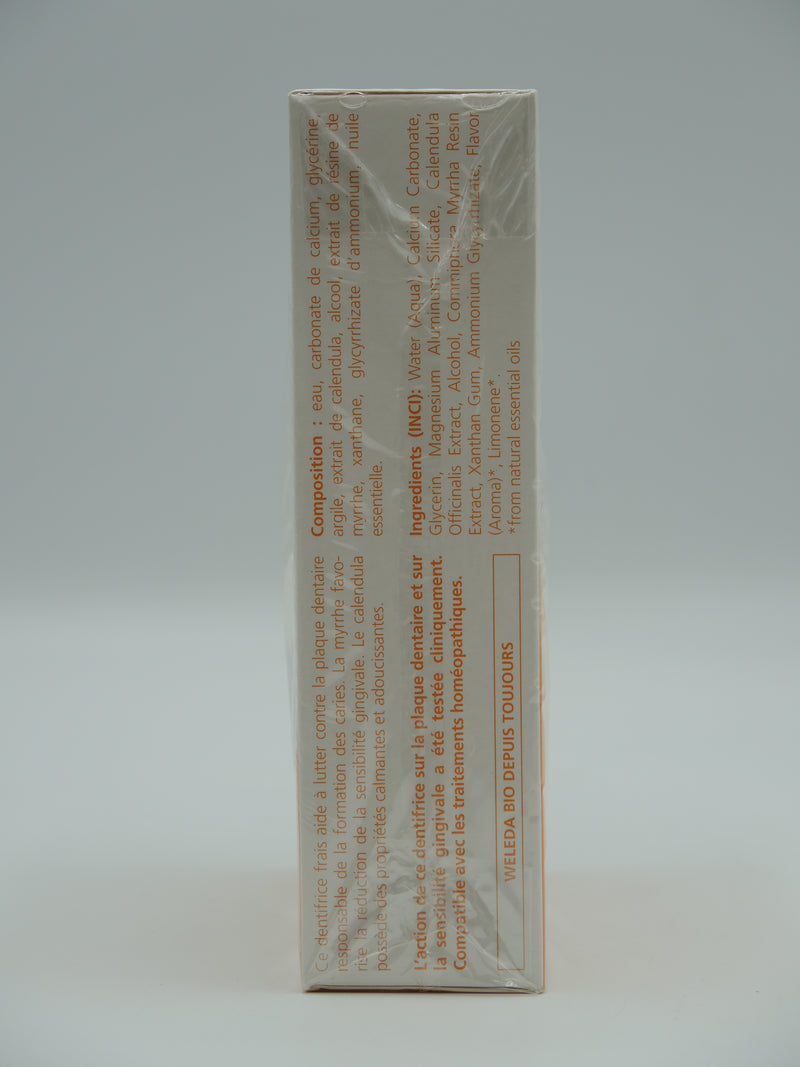 Pâte dentifrice au Calendula, 2x75ml, Weleda