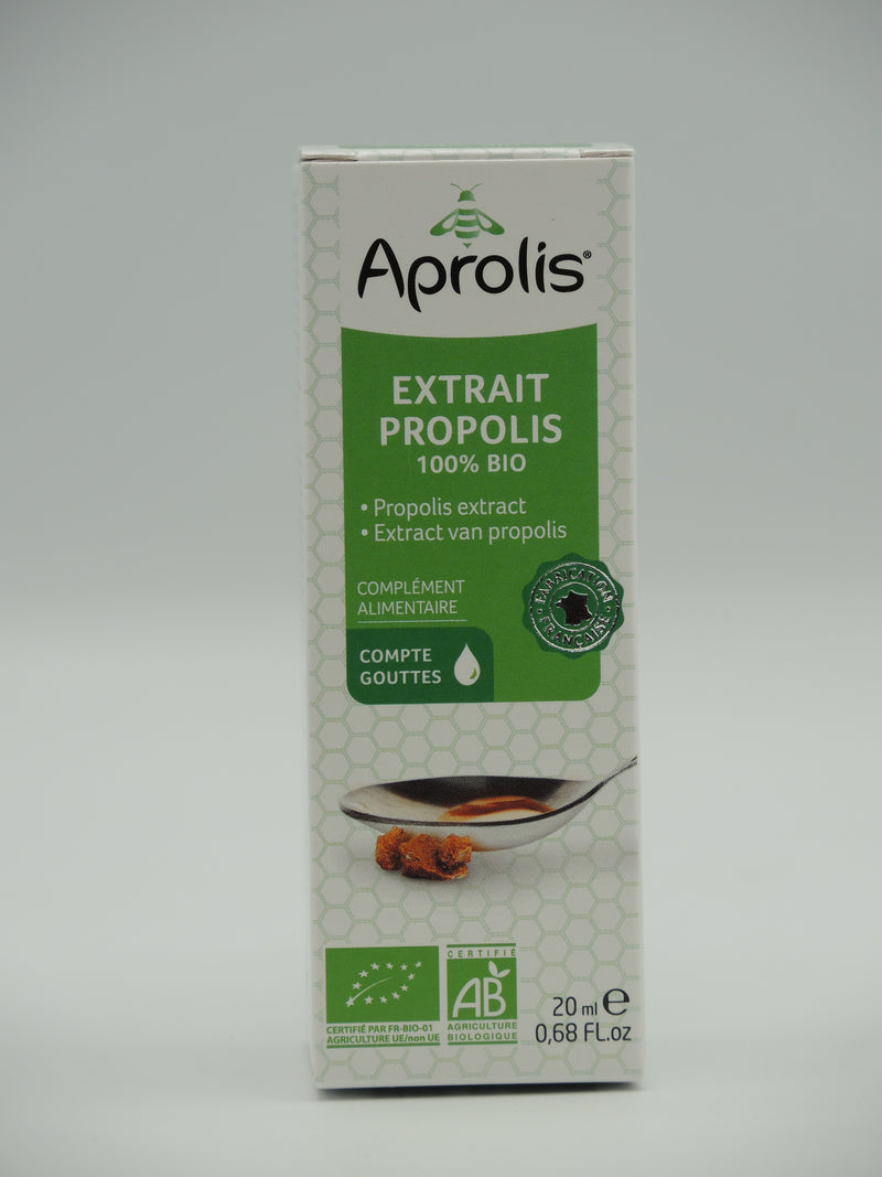 Extrait propolis 100% bio, 20ml, Aprolis