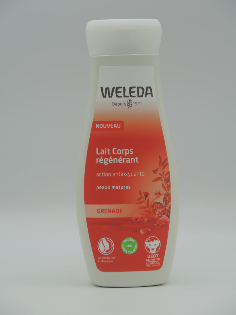 Lait Corps régénérant Grenade, 200ml, Weleda