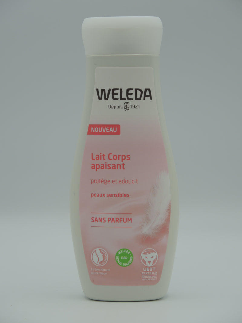Lait Corps apaisant Sans parfum, 200ml, Weleda