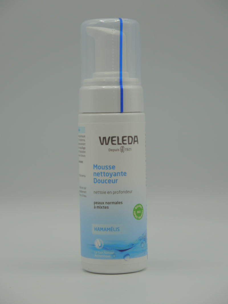 Mousse nettoyante Douceur, 150ml, Weleda