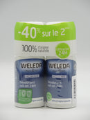 Déodorant roll-on 24h Homme, 2x50ml, Weleda