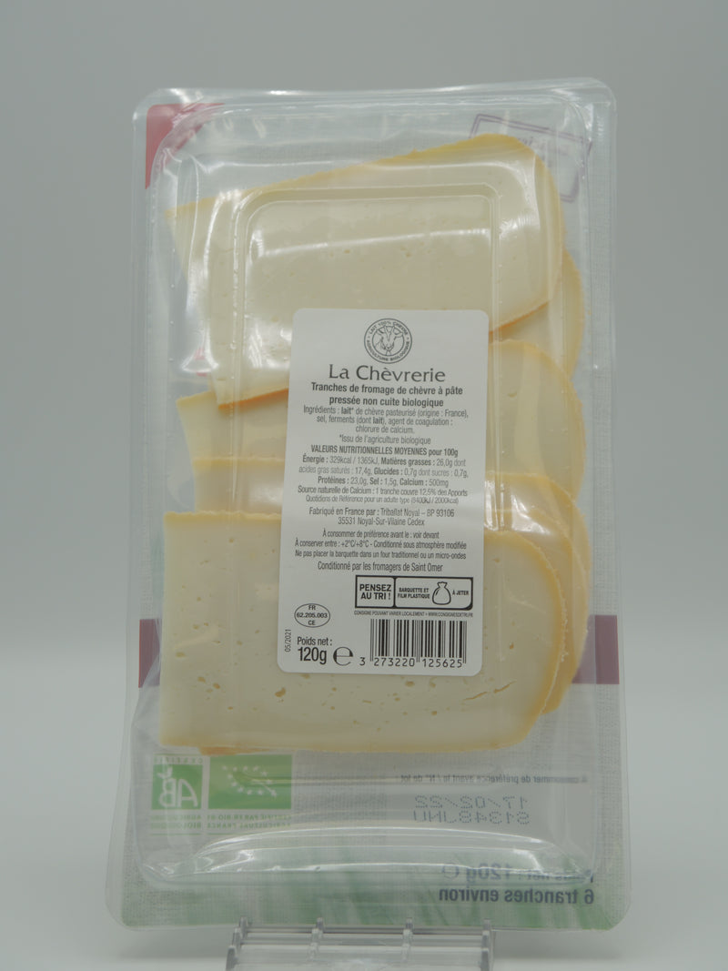 Les tranches de chèvre, 120g, la Chèvrerie