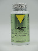 Curcuma 570mg avec Poivre Noir, 60 gélules, Vit'all+