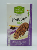 P’TIT DÉJ’ BIO Céréales et chocolat, 190g, le Moulin du Pivert