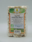 Galettes d'épeautre complet, 100g, Moulin des Moines