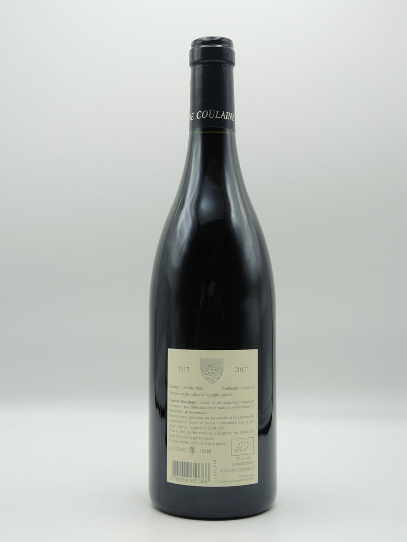 Vin Rouge Bio AOC Chinon 2020, Cuvée Tradition, Château de Coulaine