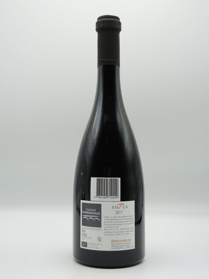 Vin Rouge Bio AOC Touraine-Chenonceaux 2017,Cuvée Antéa, Domaine Sauvete