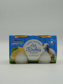 Yaourt au lait de brebis demi-écrémé, Citron, 2x125g, Biochamps