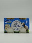 Yaourt lait de brebis demi-écrémé, 250g, Biochamps