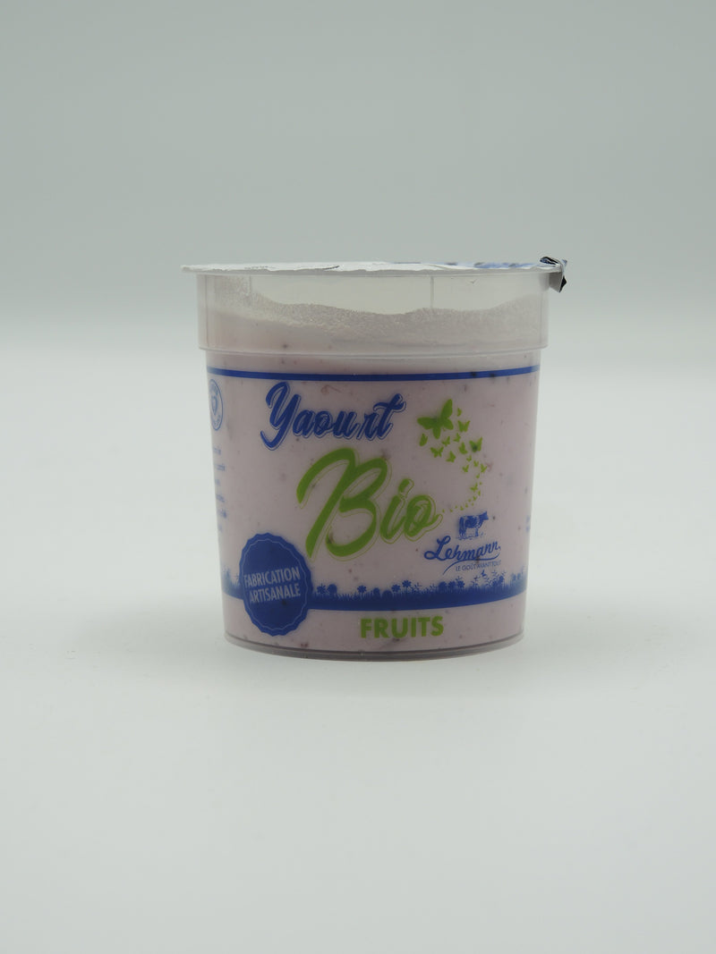 Yaourt brassé framboise  , 125g, Lehmann