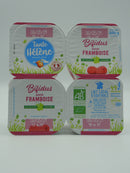 Yaourt Bifidus saveur Framboise, 4x125g, Tante Hélène
