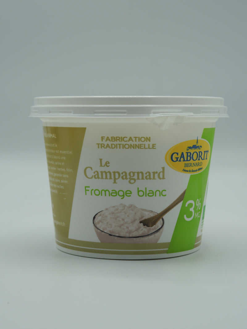 Fromage blanc Le Campagnard, 500g, Gaborit