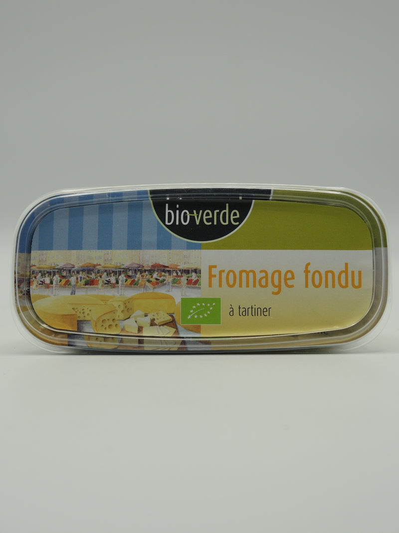 Fromage fondu à tartiner, 175g, Bioverde