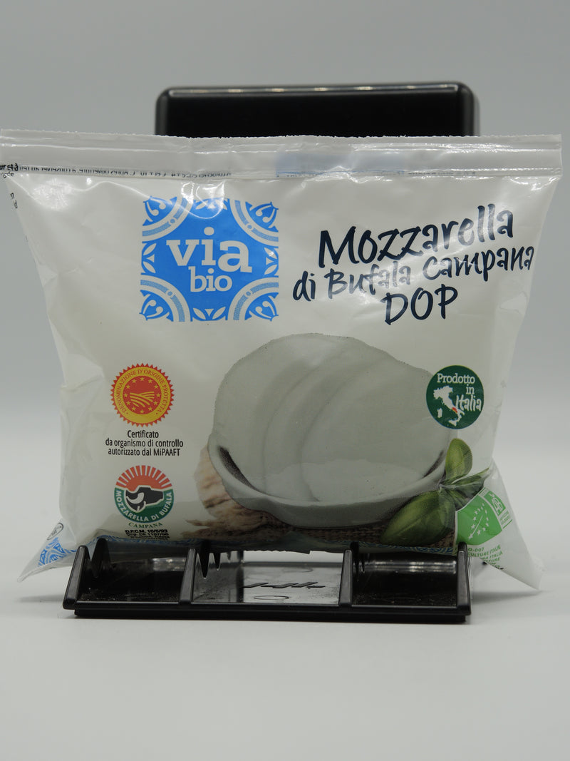 Mozzarella di Bufala campana DOP, 125g, Via bio