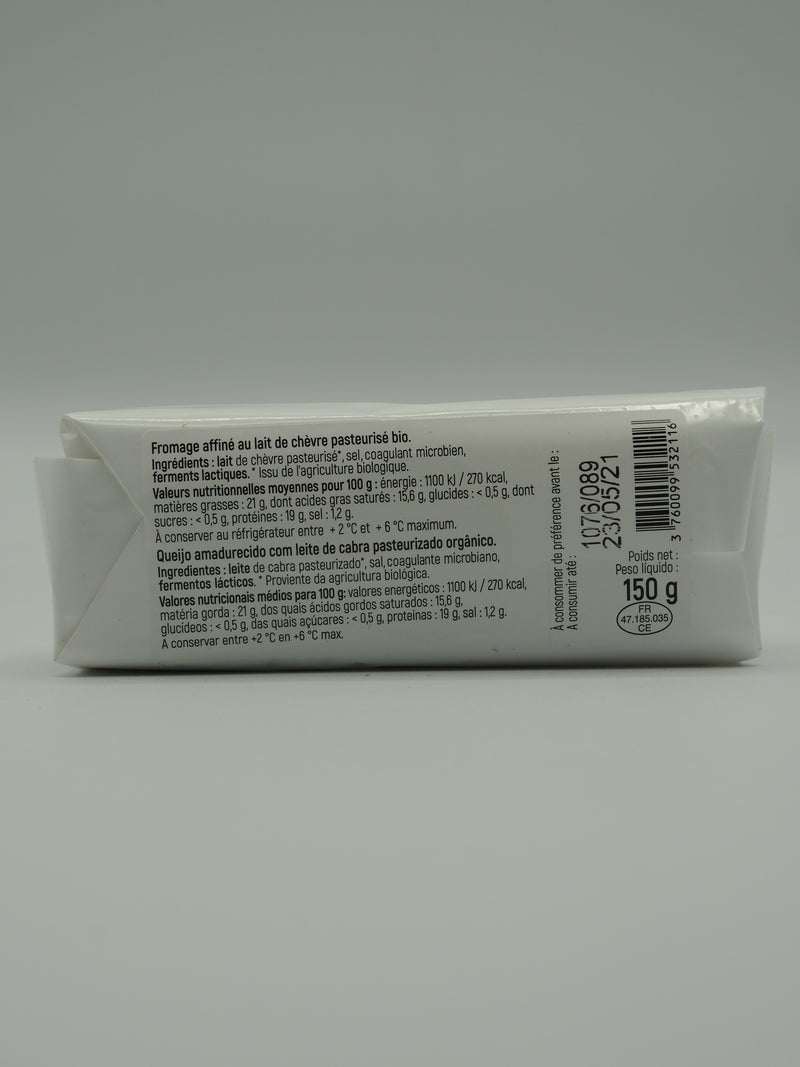Bûche de chèvre, 150g, Lait plaisirs