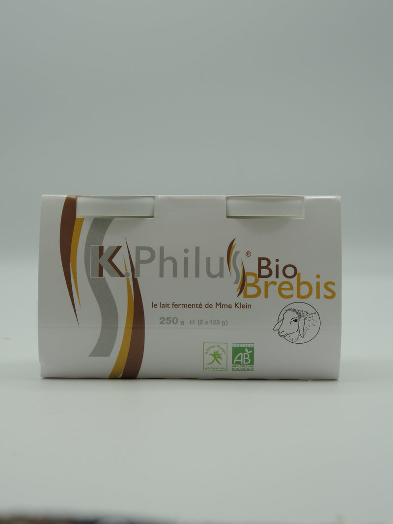 K-Philus, Bio brebis, 2x125g, Laiterie du Climont