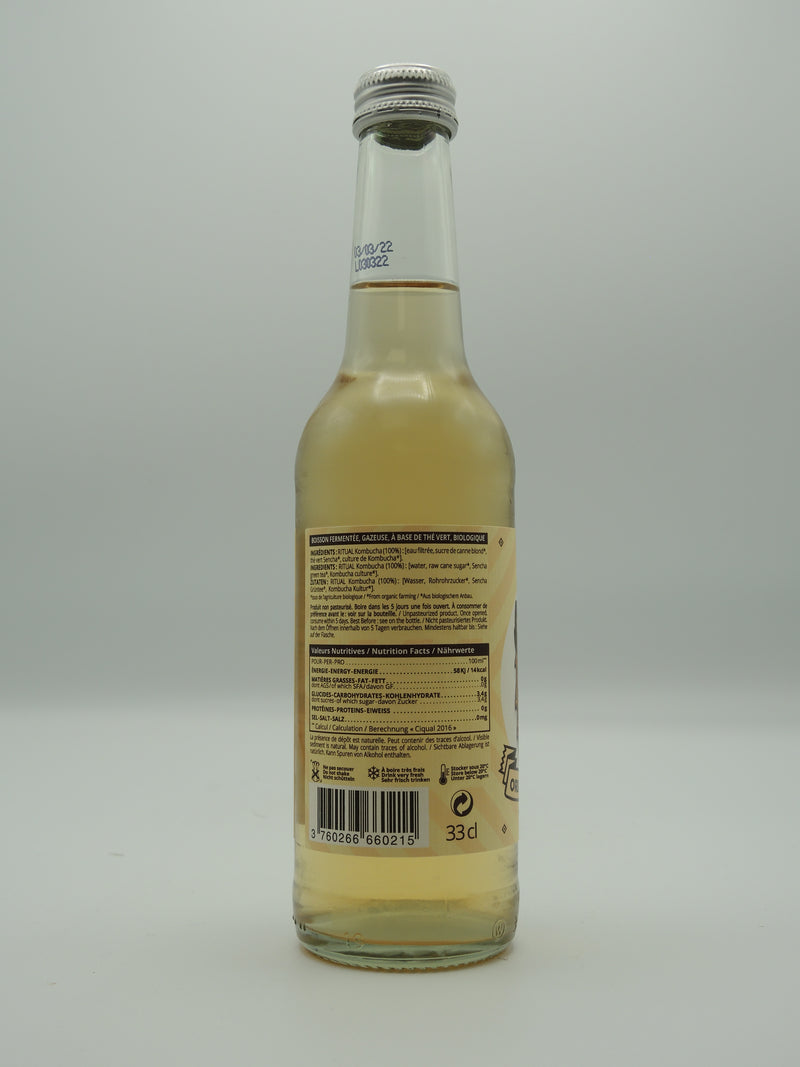 Kombucha Bio Original, 33cl, R-Kombucha origine Alsace