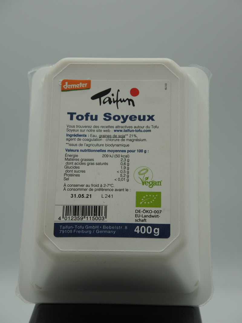 Tofu soyeux, 400g, Taifun