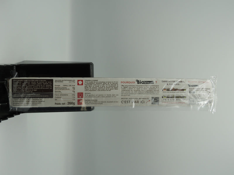 Pâte brisée sans gluten, 260g, Biobleud