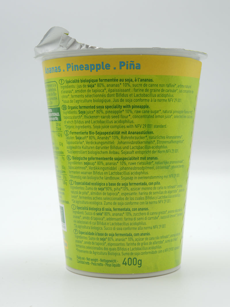 So soja Ananas, 400g Sojade