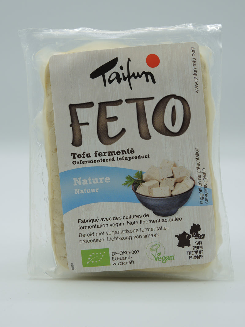 Feto, Tofu fermenté nature, 200g, Taifun