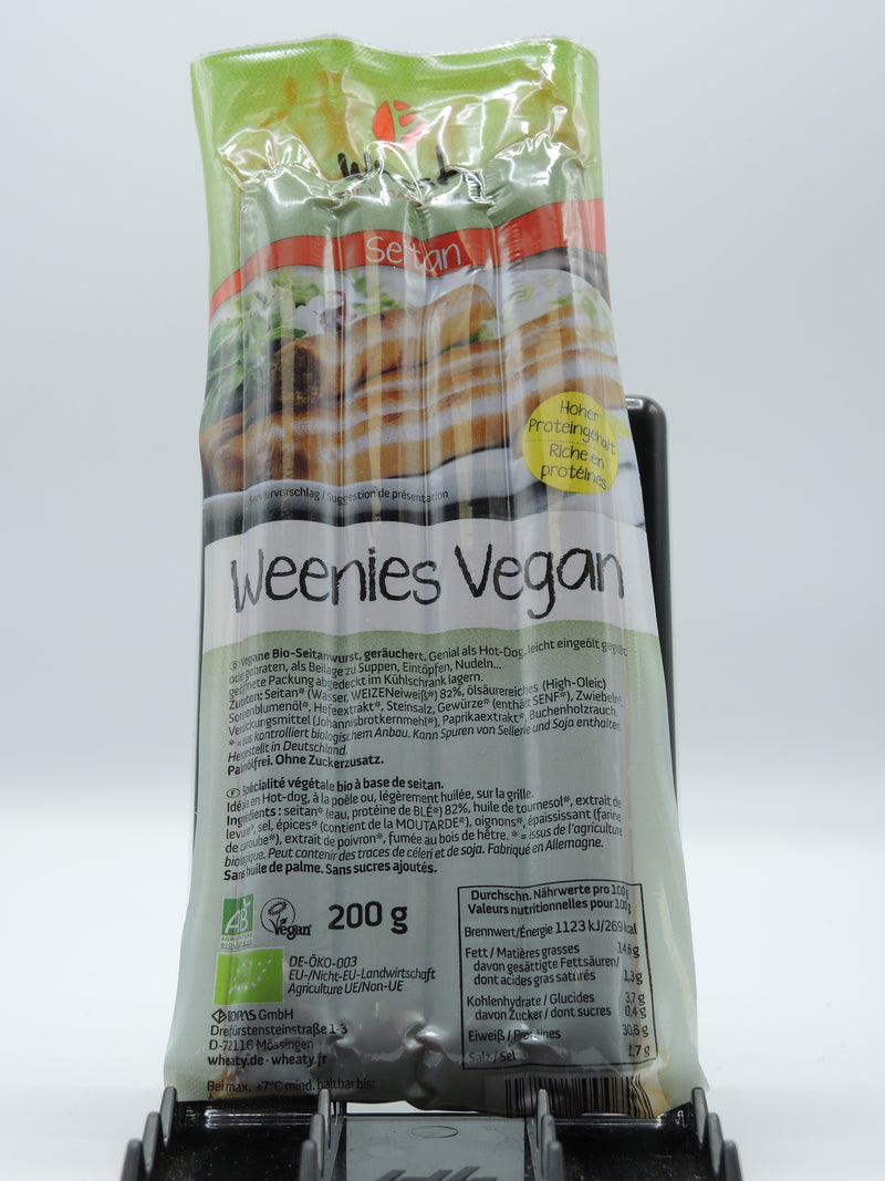 Weenies Vegan, 200g, Wheaty