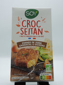 Croc Seitan Pommes de terre & emmental, 2x100g, Soy