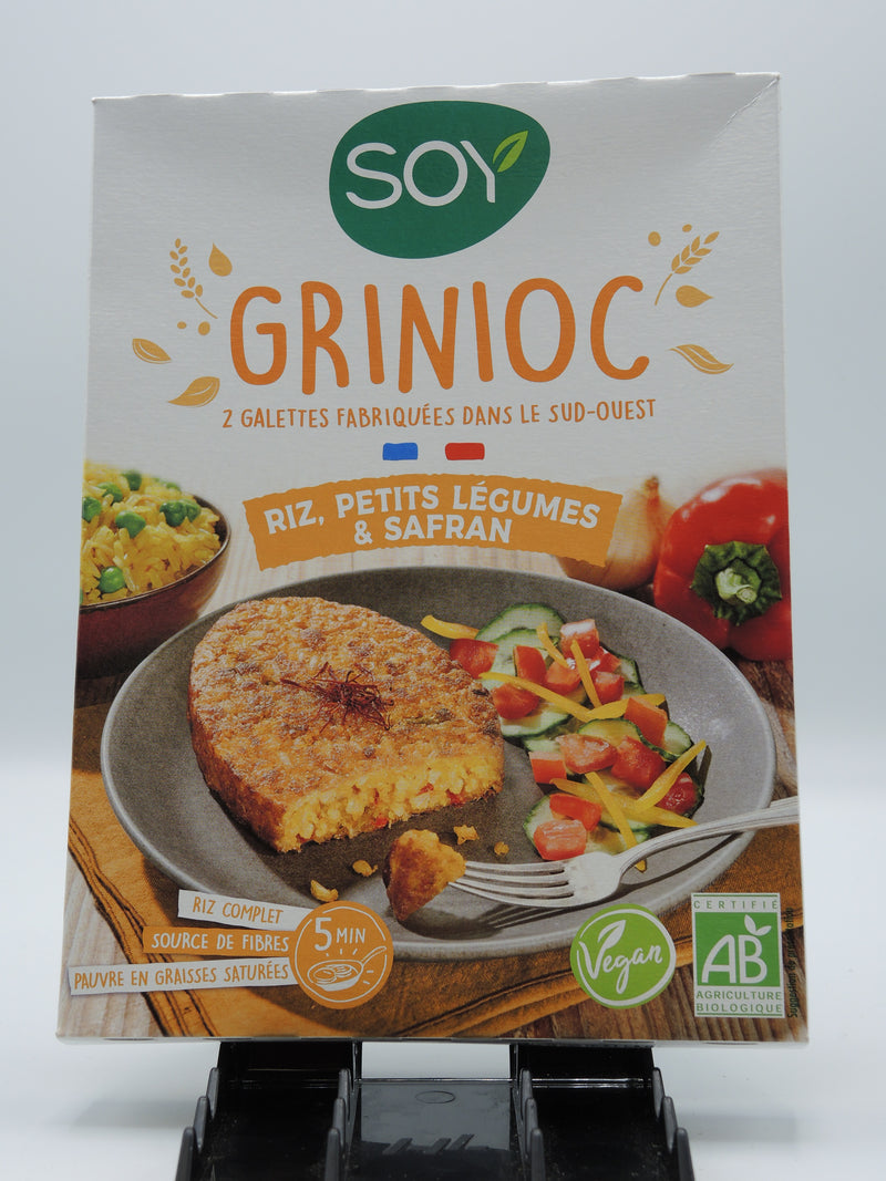 Grinioc Riz & petits légumes, 2x100g, Soy