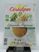 Céréalpes, galettes épinards-pignons, 180g