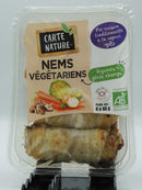 Nems végétariens, 4x60g, Carte nature