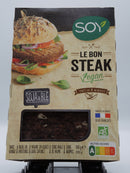 Le Bon Steak vegan, soja & blé, 2x90g, SOY