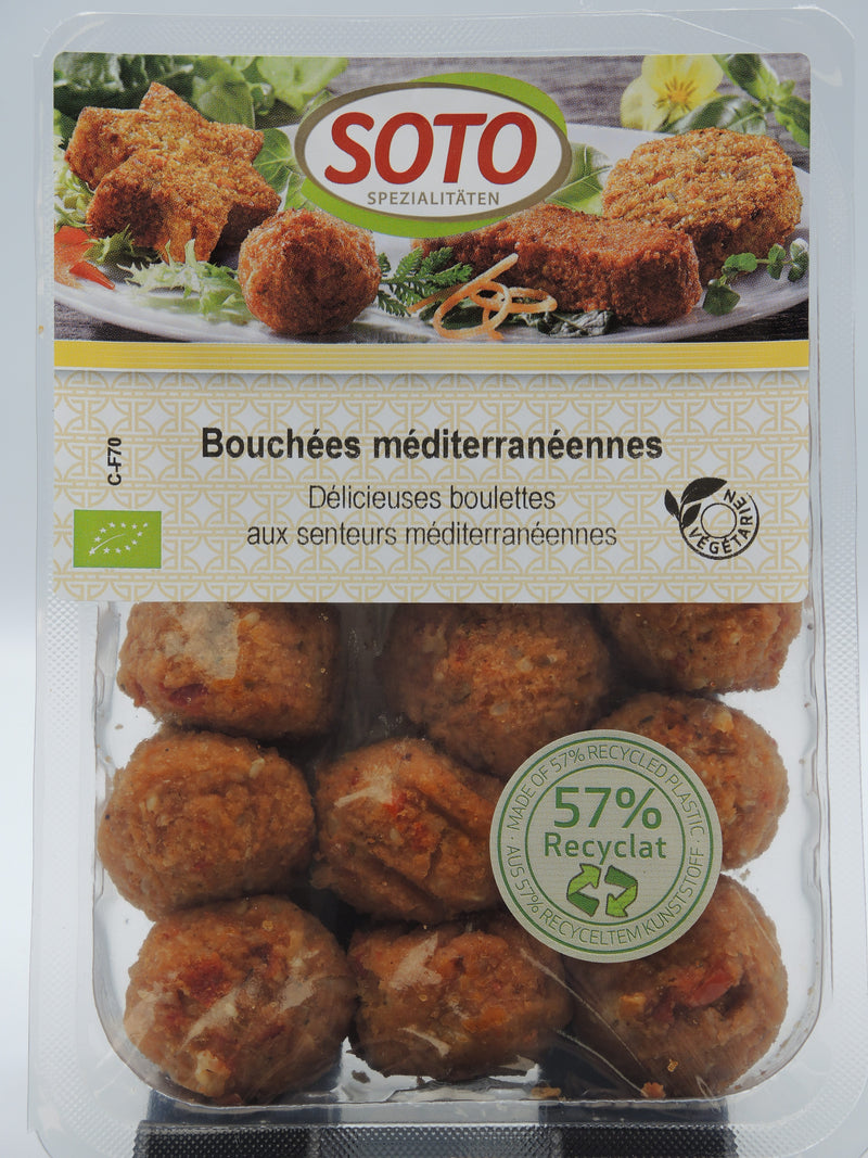 Bouchées méditerranéennes, 250g, Soto