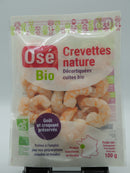 Crevettes nature, 100g, Bleu Vert