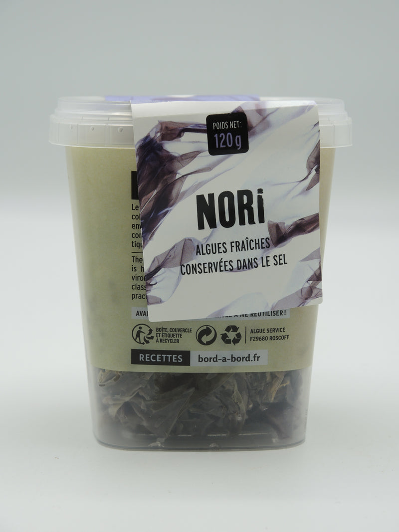 Algues nori, 120g, Bord à bord