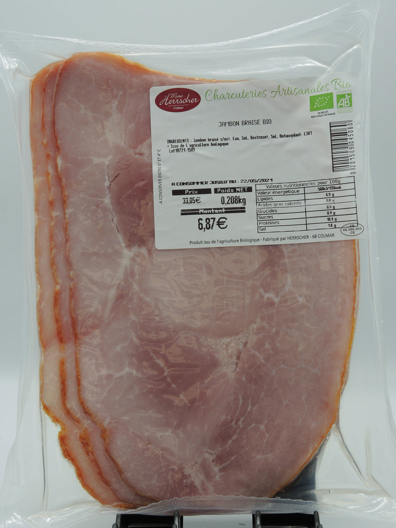 Jambon braisé bio, Michel Herrscher