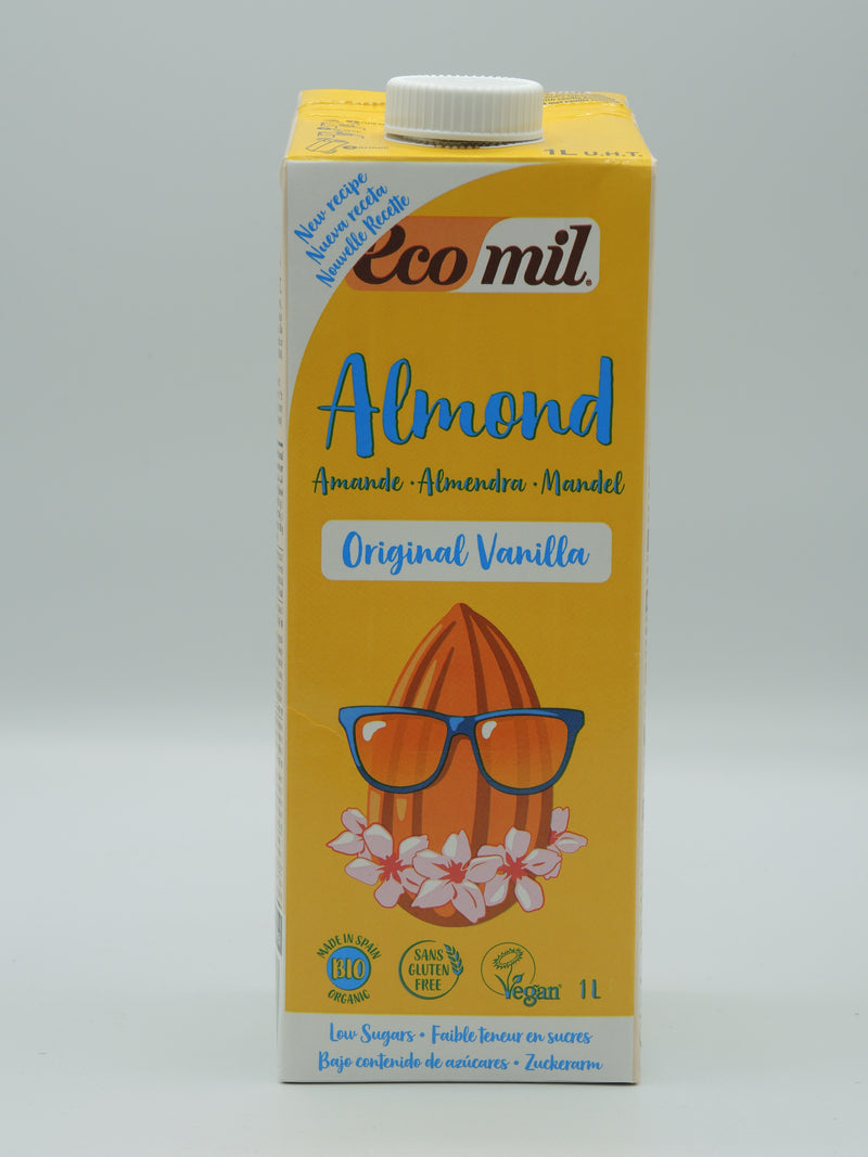 Ecomil Boisson d’amande Original vanille Bio 1 L