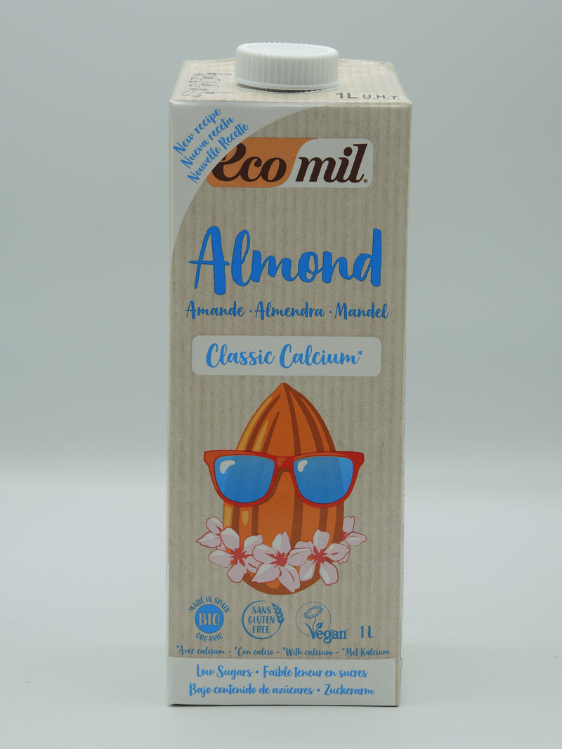 Ecomil Boisson d’amande classic calcium Bio 1 L