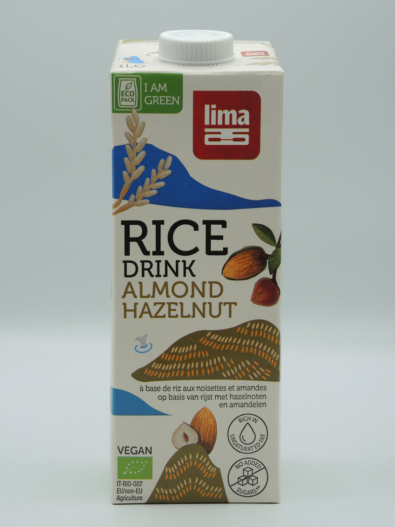 RICE DRINK NOISETTE AMANDE, 1l, Lima