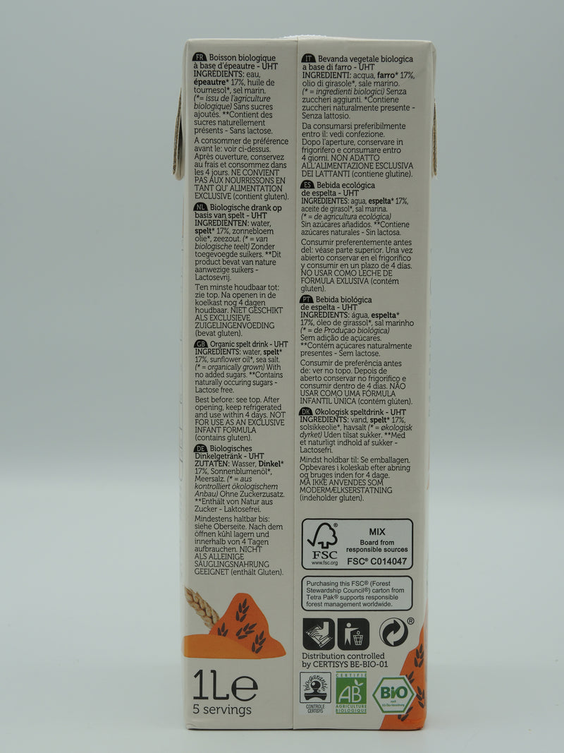 SPELT ÉPEAUTRE DRINK NATURAL, 1l, Lima