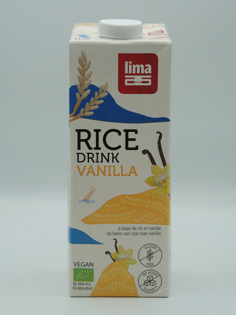 RICE DRINK VANILLA, 1l, Lima
