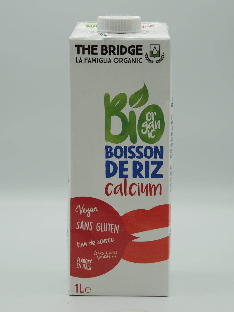 Boisson de riz calcium, 1l, The bridge