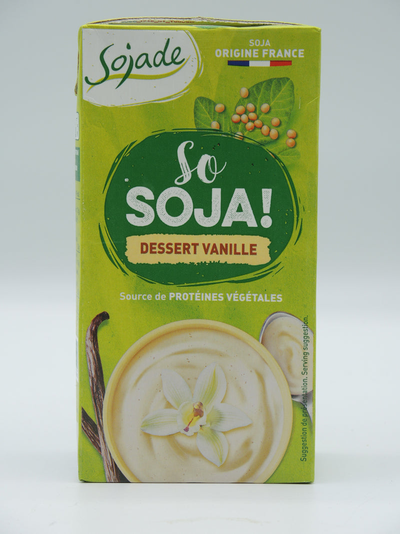 So soja, dessert vanille, 530g, Sojade