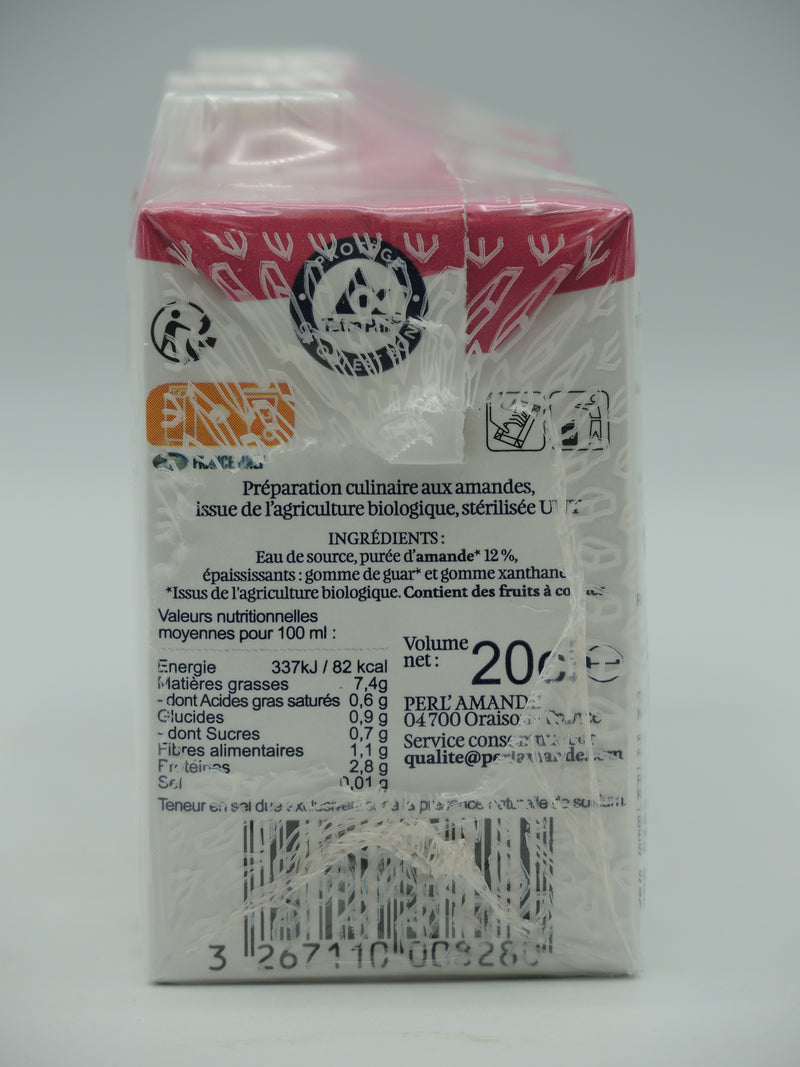 Amandina cuisine,20cl, Perl'amande
