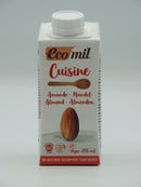 crème cuisine amande, 20cl, Ecomil
