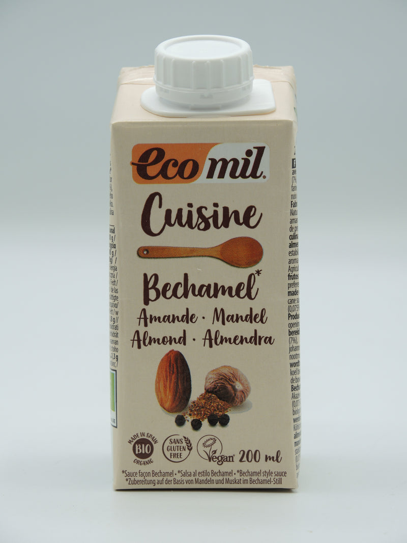 crème cuisine Béchamel amande, 20cl, Ecomil